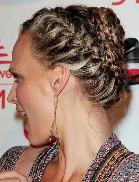 Прическа лист Multi-Sized-Braids Hair styles, Braided hairstyles updo, Hair