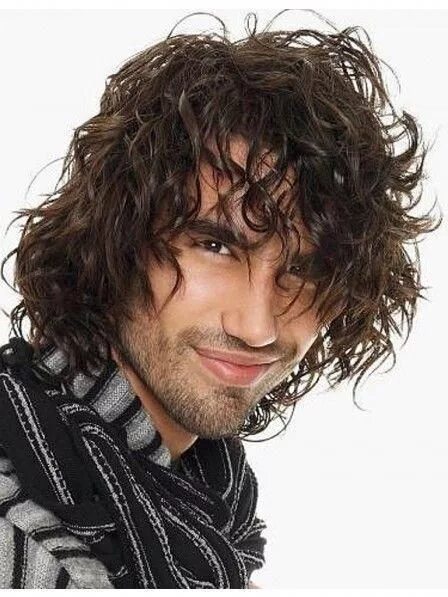 Прическа лохматые волосы мужская mens hairstyles barber #Menshairstyles Curly hair men, Long hair styles, Wig hai