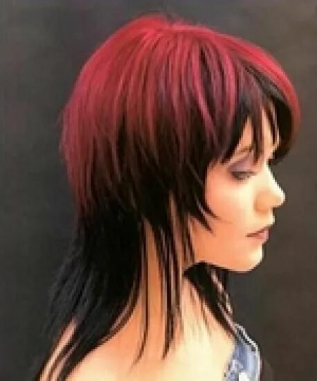 Прическа макушка короткая длинная Coupe De Cheveux Femme 2011 Avec Frange Cot Degrad Tapered hair, Medium hair sty