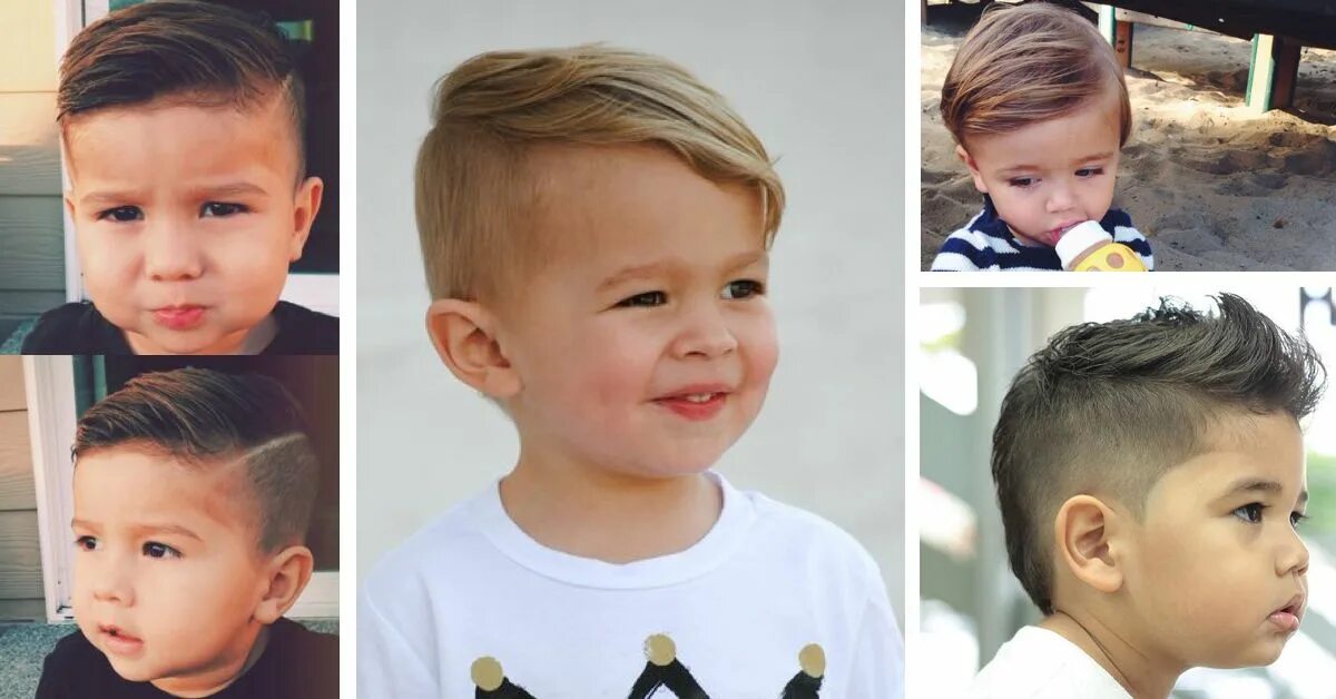 Прическа мальчику 1.5 года 15 Super Trendy Baby Boy Haircuts Charming Your Little One’s Personality Baby bo