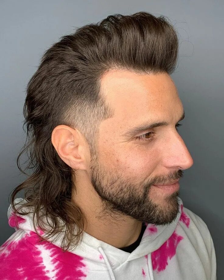 Прическа малет 60 Stylish Modern Mullet Hairstyles for Men Mullet hairstyle, Mullet haircut, Ha