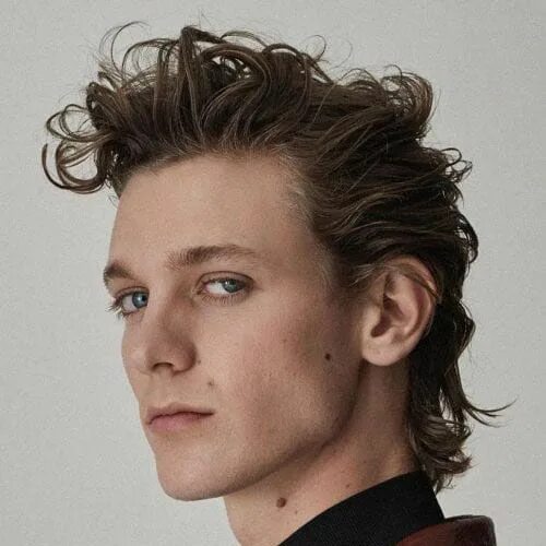 Прическа малет 67 Cool Mullet Haircuts For Men in 2024 Mullet haircut, Mullet hairstyle, Mens h