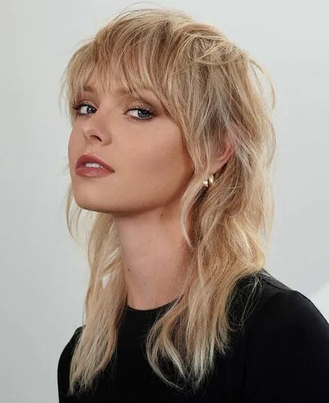 Прическа малет 2024 Trendy Shag Mullet Hairstyles for a Bold and Edgy Look