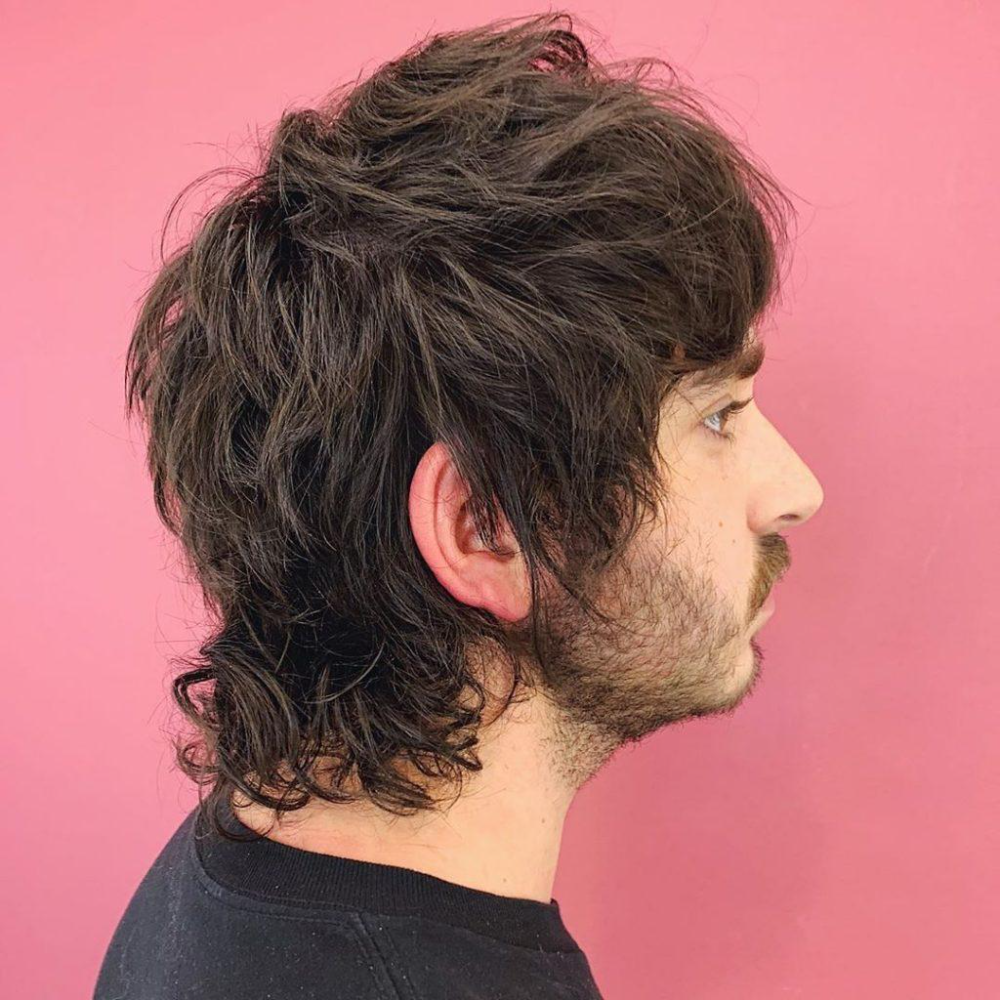 Прическа малет All About the Mullet Haircut and Why It's the Hottest Trend of the Year Mullet h