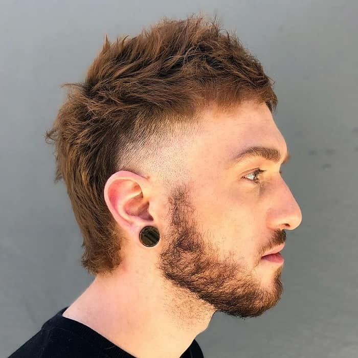 Прическа малет мужской Top 10 Short Mullet Hairstyles for Men - Cool Men's Hair Mohawk hairstyles men, 