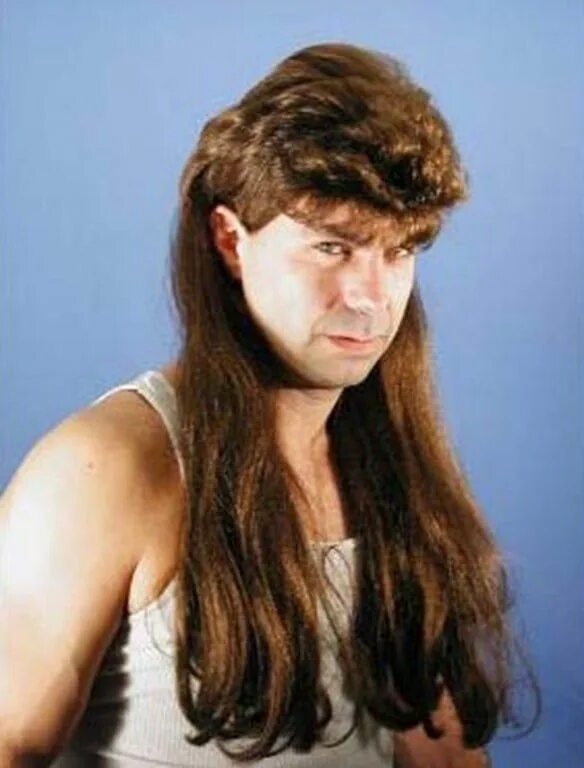 Прическа малет на длинные волосы 50 Epic Mullets and Fullets Stay at Home Mum in 2023 Horrible hair, Bad haircut,