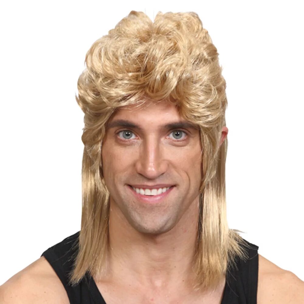 Прическа малет на длинные волосы Male 80's Fashion Wigs Online xn--h1aahyg1df.xn--p1ai