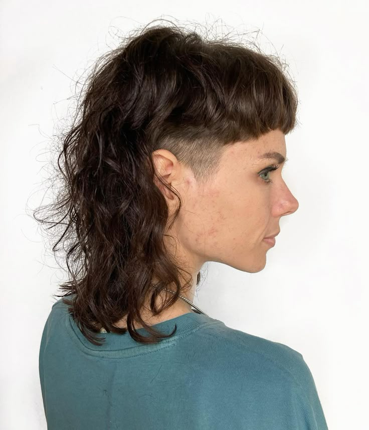 Прическа маллет 2024 30 Female Mullet Must-Try Looks in 2024 Hair cuts, Mullet haircut, Mullet hairst