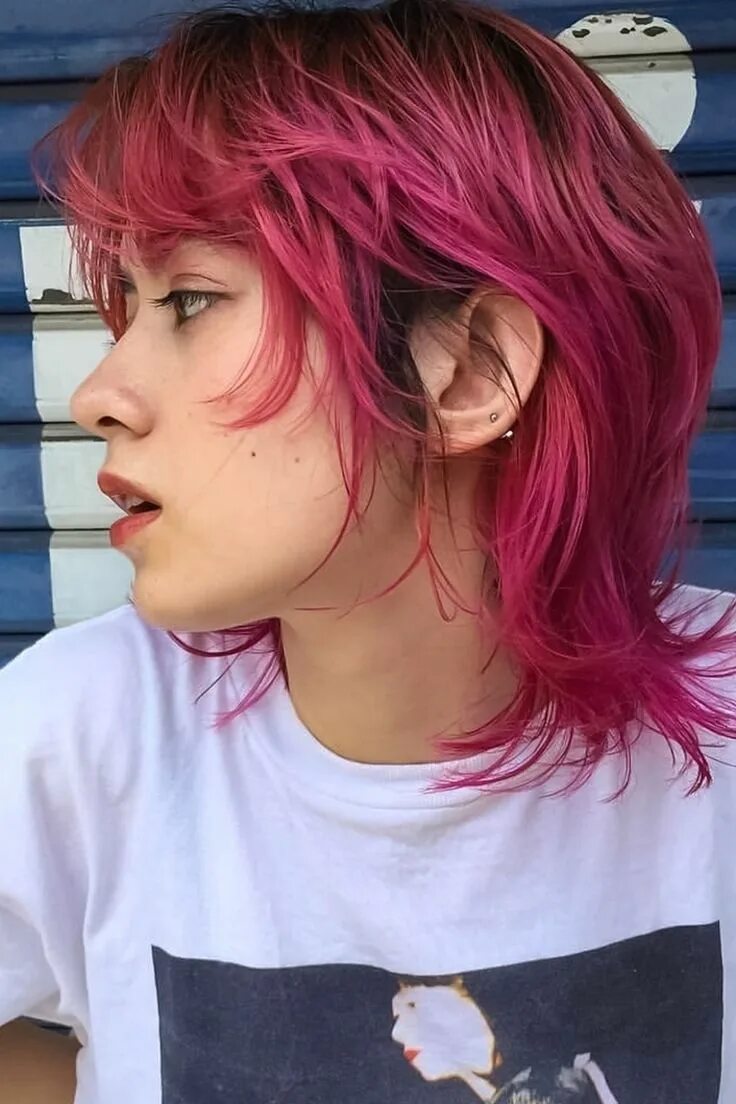 Прическа маллет для девочек 10 Bold Mullet Hair Color Ideas for Summer Dramatic hair, Mullet hairstyle, Hair