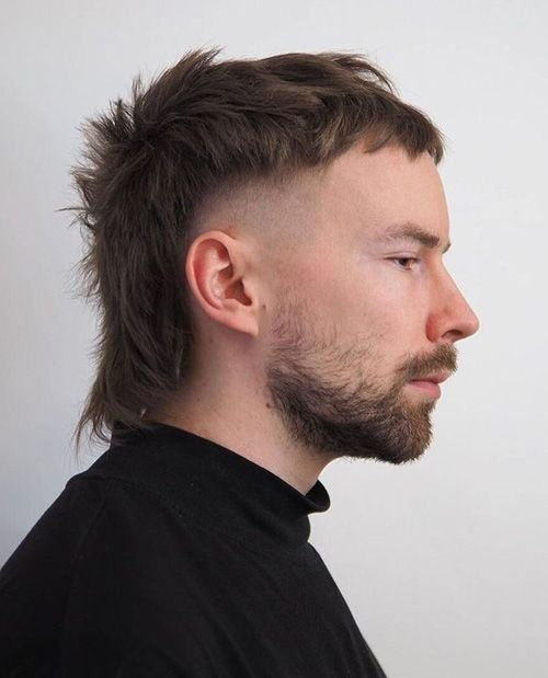 Прическа маллет фото CORTES DE CABELO MASCULINO pra 2022, as 5 Tendências que estão BOMBANDO! Mullet 