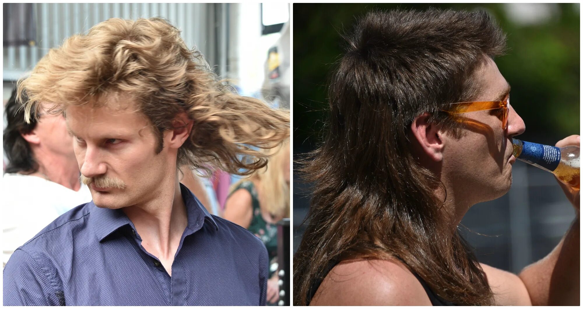 Прическа маллет фото Australia’s Recent Mullet Festival Was the Greatest Thing That Ever Happened - M