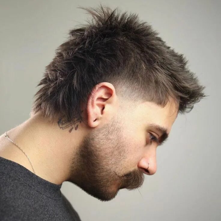 Прическа маллет мужская Mohawk hairstyles men, Mullet haircut, Mens haircuts short