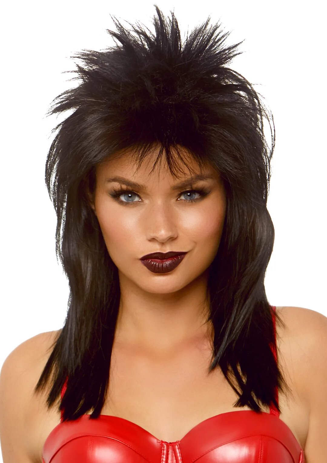 Прическа маллет на длинные волосы 21" Unisex Rockstar Wig