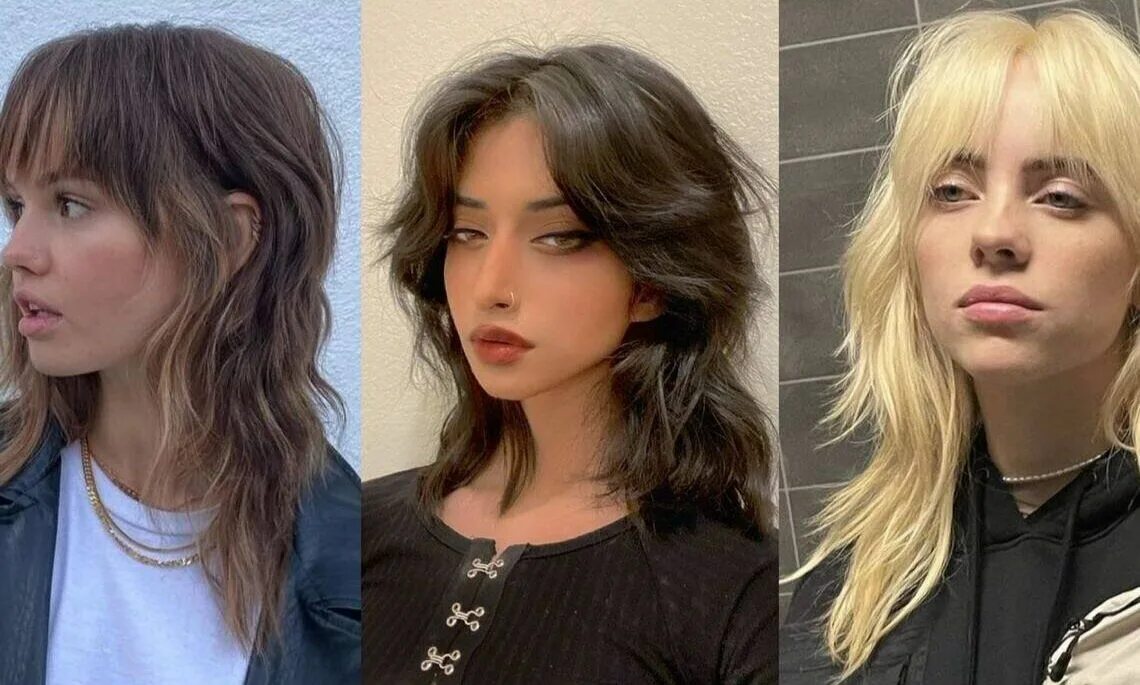 Прическа маллет женская THE WOLF CUT WENT VIRAL... AND IT LOOKS SUPER STYLISH Hair Tools - Pretti Citi L