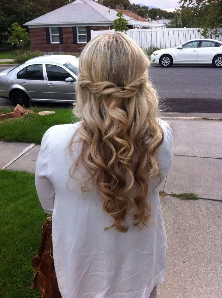 5 MIN HAIR, 4 WAYS 5 minute hairstyles, Long hair styles, Bridesmaid hair