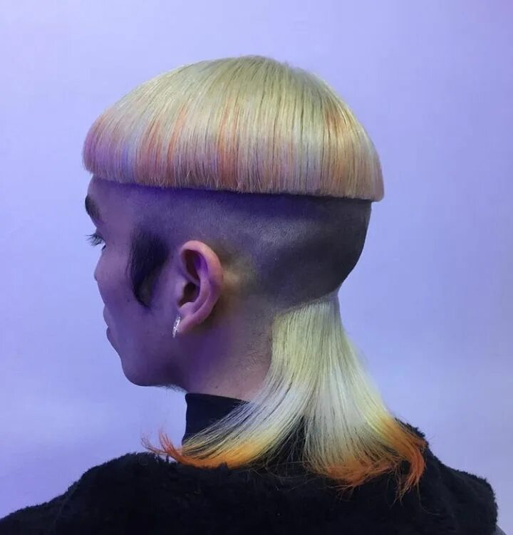 Прическа медуза фото Pin on my fav Gaya rambut