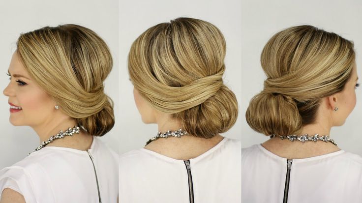 Прическа меньше средних волос Pin by Ariel Litwer on Wedding! Hair twist bun, Bun hairstyles, Twist hairstyles