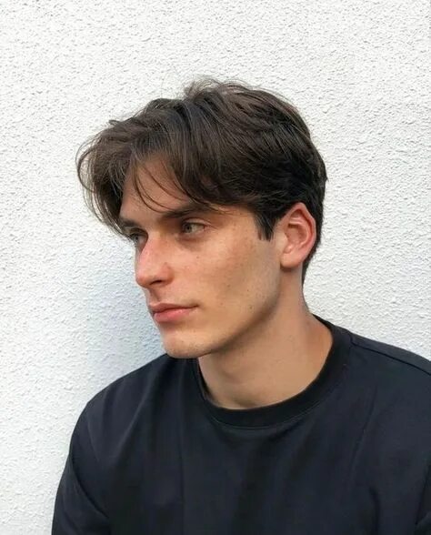 Прическа middle part как сделать 10 ide dan inspirasi men with fluffy hair terbaik