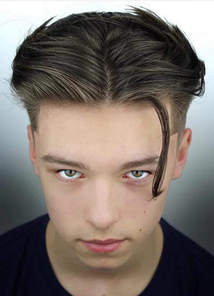 Прическа middle part как сделать Pin on Men's hairstyles 2021