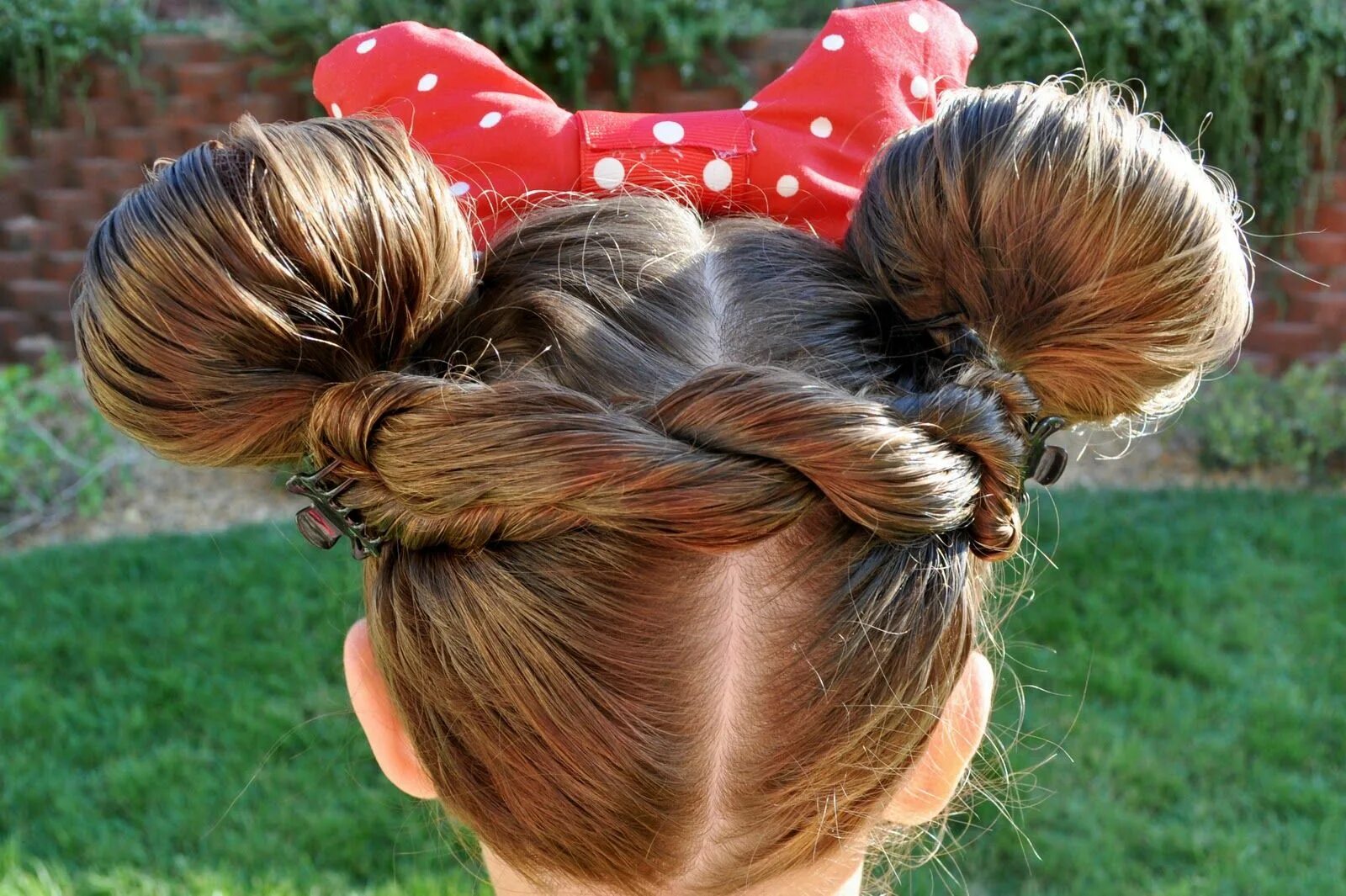 Прическа микки маус для девочки Minnie Mouse Hair Kids hairstyles, Girl hairstyles, Hair styles