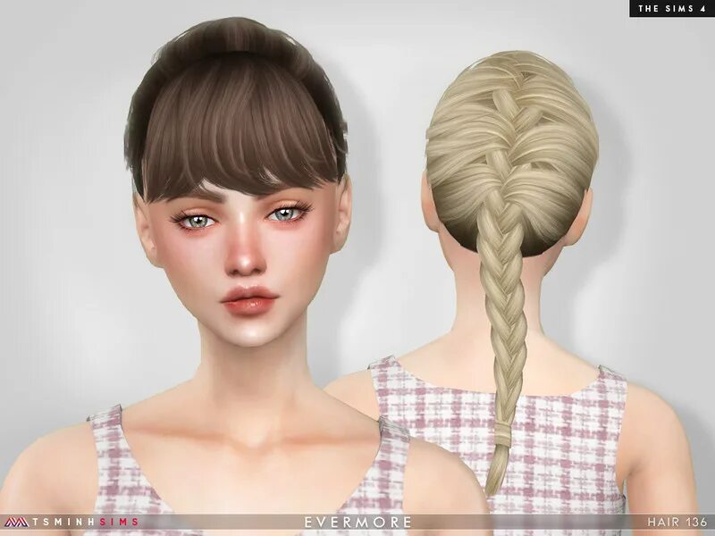 Прическа мод The Sims Resource - Female Hairstyles