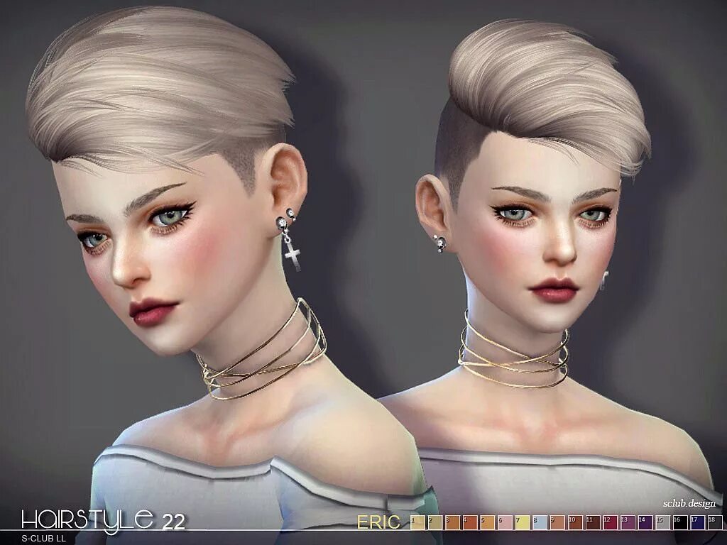 Прическа мод S-Club Short hair styles, Sims hair, Womens hairstyles