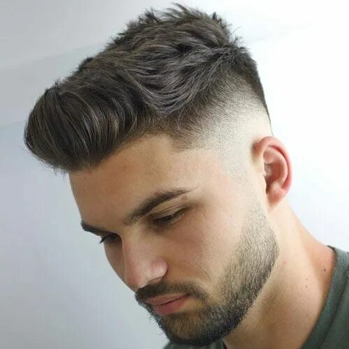 Прическа mod мужская The Best Men's Haircuts For Your Face Shape in 2024 Faded beard styles, Beard st