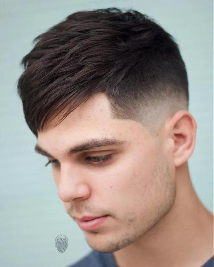 Прическа модельная мужская с челкой Textured Angular Fringe Fringe haircut, Side fringe hairstyles, Haircuts for men