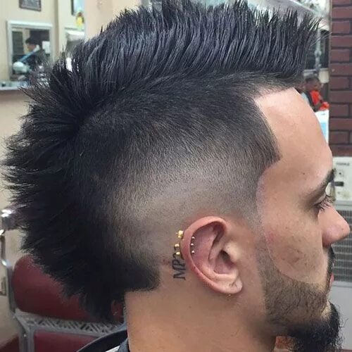 Прическа могавк мужская 45 Coolest Mohawk Hairstyles For Men To Copy in 2024 Mohawk hairstyles men, Moha