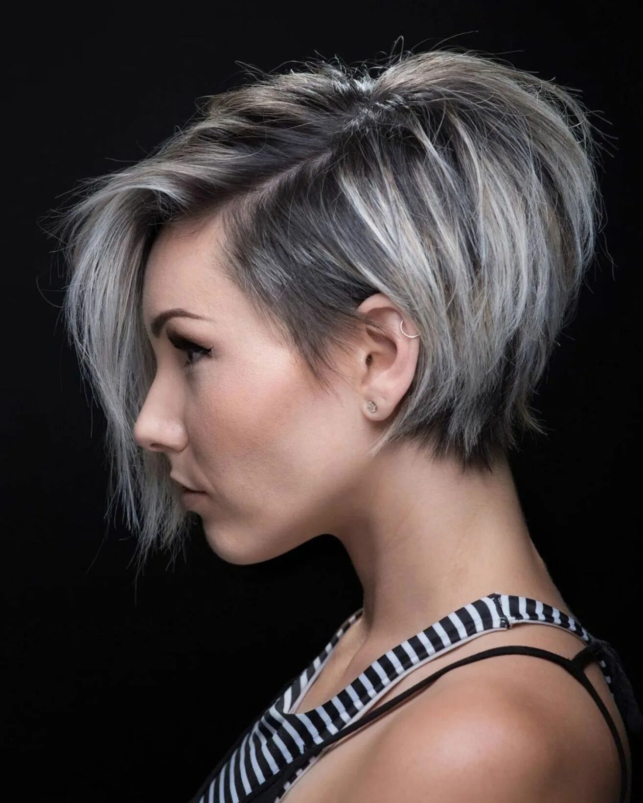 Прическа молодежная женская на короткие волосы 70 Short Shaggy, Spiky, Edgy Pixie Cuts and Hairstyles Funky short hair, Short s