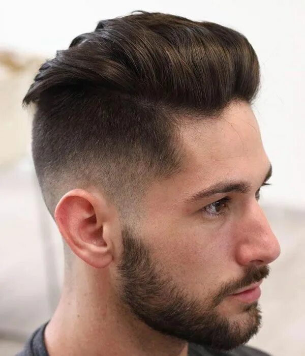 Прическа мужская 1 25 Cool Undercut Fade Haircuts For Men in 2024 Mens hairstyles undercut, Mens ha