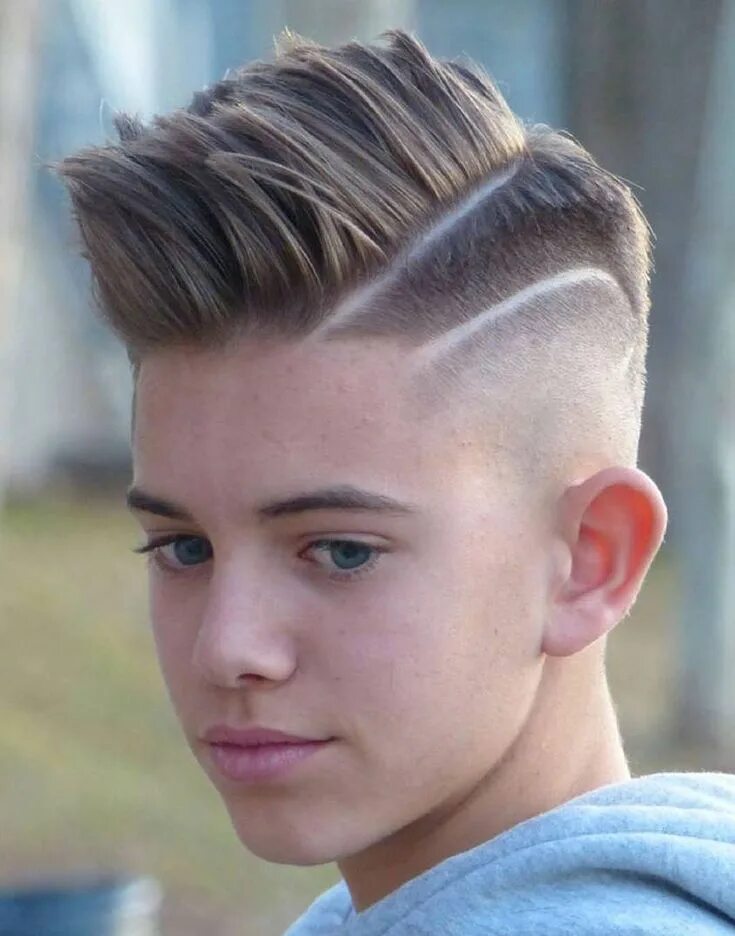 Прическа мужская 13 лет Undercut Jungs: 40 trendige Frisuren für Kleinkinder Kinderfrisuren, Jungs frisu