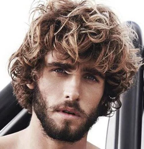 Прическа мужская длинная кудрявая 39 Best Curly Hairstyles & Haircuts For Men (2020 Styles) Curly hair men, Men's 