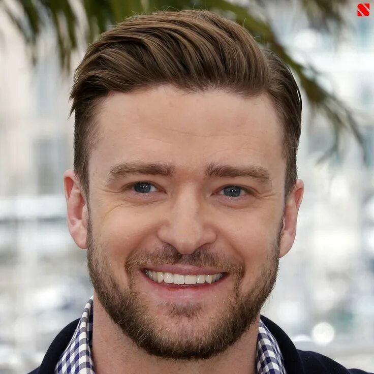 Прическа мужская фото какая мне Justin Timberlake Biography Haircut for square face, Square face hairstyles, Rou