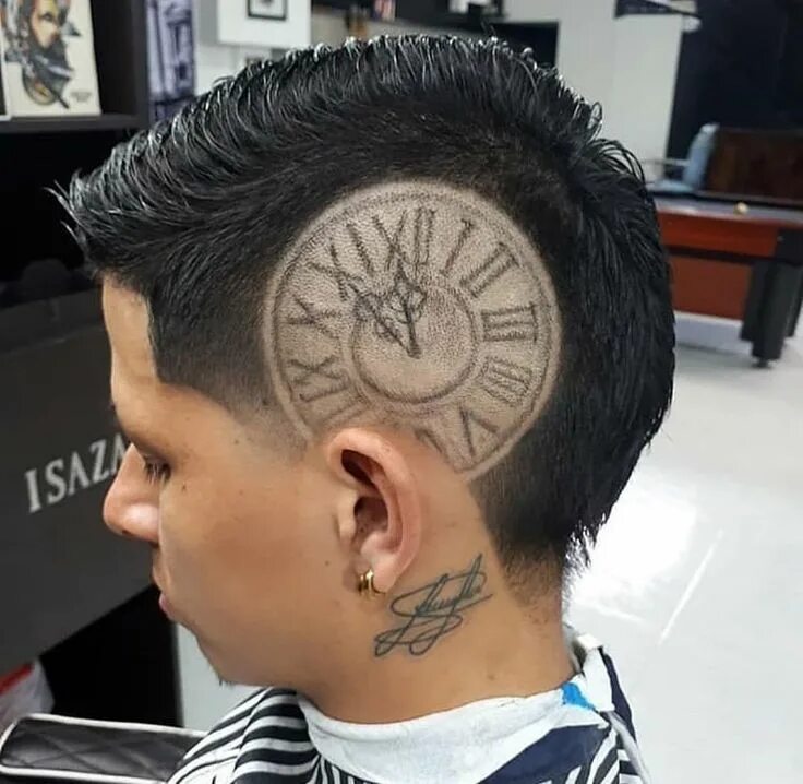 Прическа мужская молния Pin on Cortes de pelo Cool hairstyles for men, Mens hairstyles, Hot haircuts