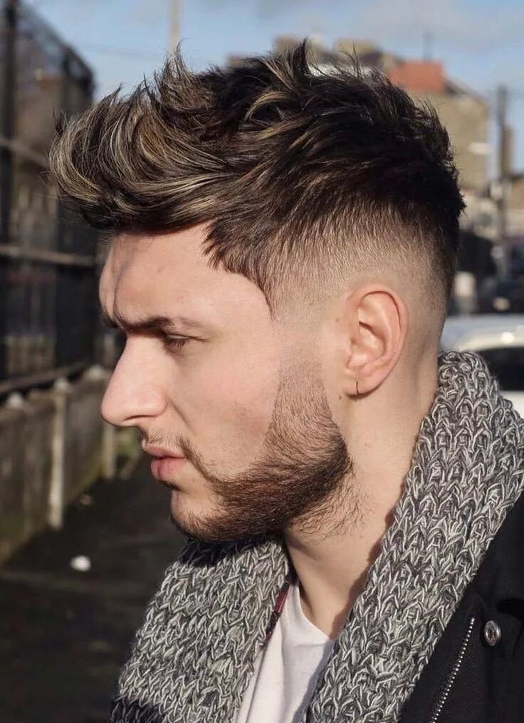 Прическа мужская верх длинный низ короткий 30 Modern Faux Hawk (aka. Fohawk) Hairstyles - Keep it even more exciting Rockab