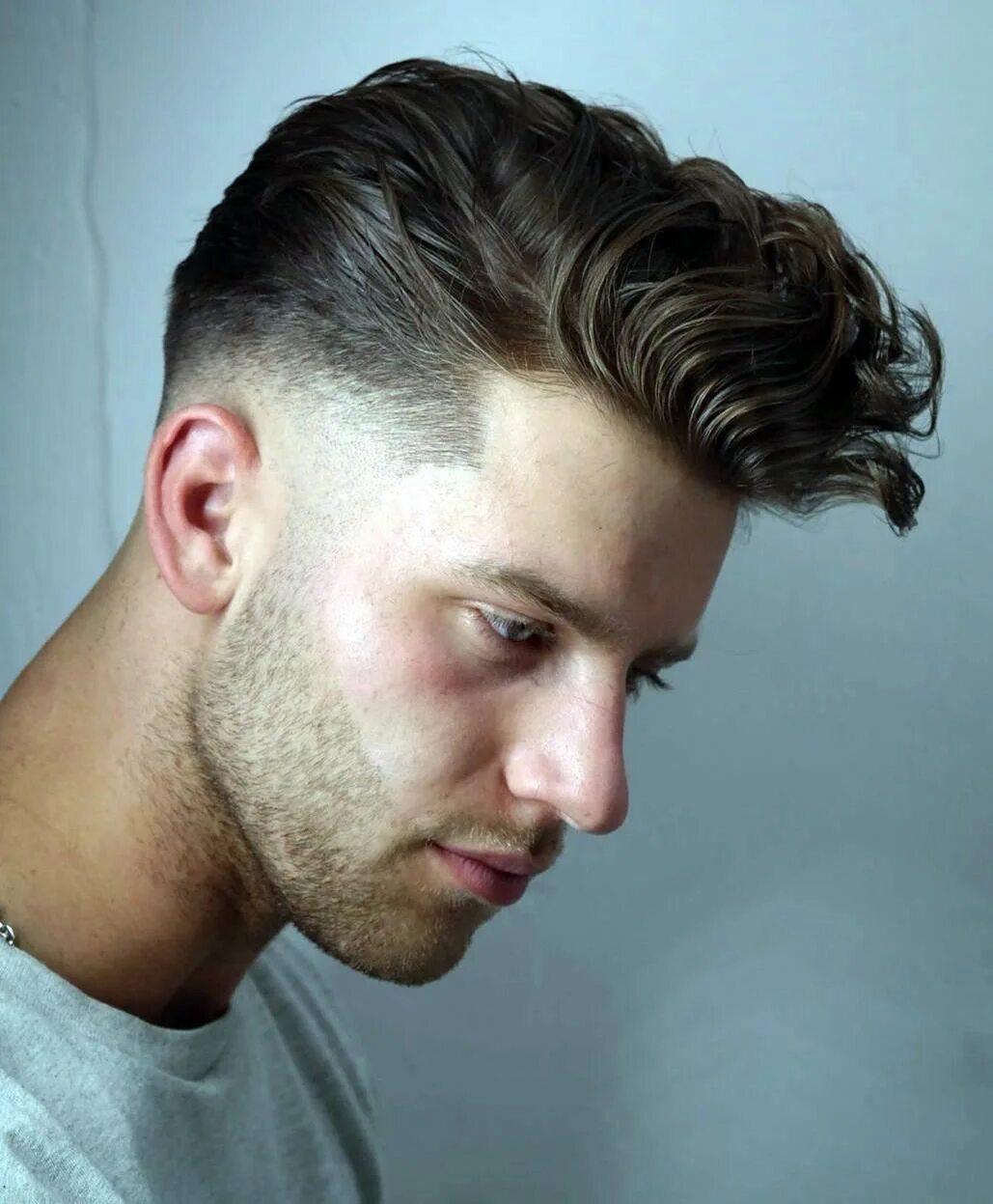 Прическа мужская верх длинный низ короткий Buy male haircut short sides long top cheap online