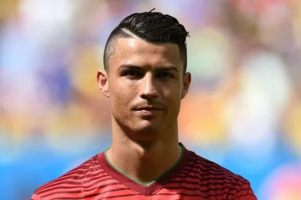 Прическа мужской футболист Cristiano Ronaldo Hairstyle Haar, Mode