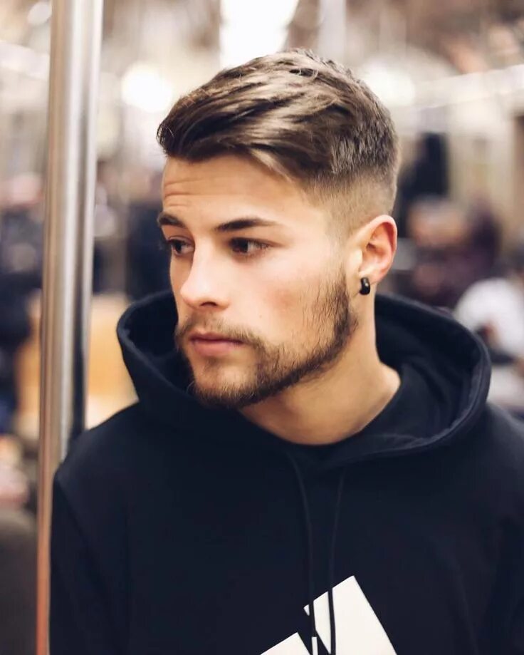 Прическа мужской короткий модный фото Pin em Mens Hairstyle