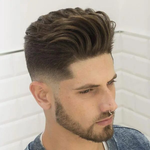 Прическа мужской волосы большой 50 Best Blowout Haircuts For Men in 2024 Men new hair style, Mens facial hair st