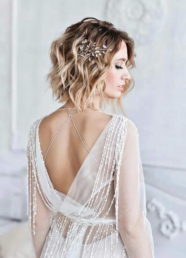 Прическа на боб каре на свадьбу 10 Best Short Wedding Hairstyles Wedding Hairstyles For Short Hair - Short weddi