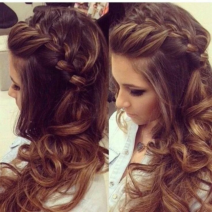 Прическа на длинные густые волосы braided ponytail tutorial - Google Search Prom hairstyles for long hair, Vintage