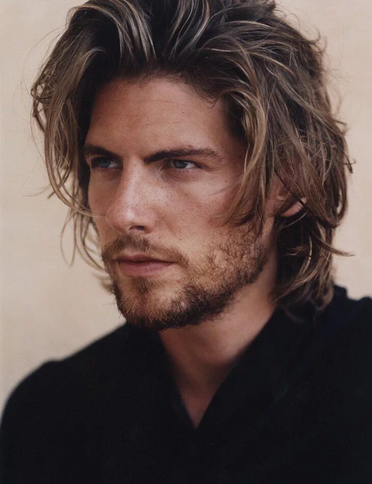 Прическа на длинные прямые мужские волосы Hairstyles For Guys With Long Hair 2015 Cortes de pelo hombre, Pelo hombre, Cort