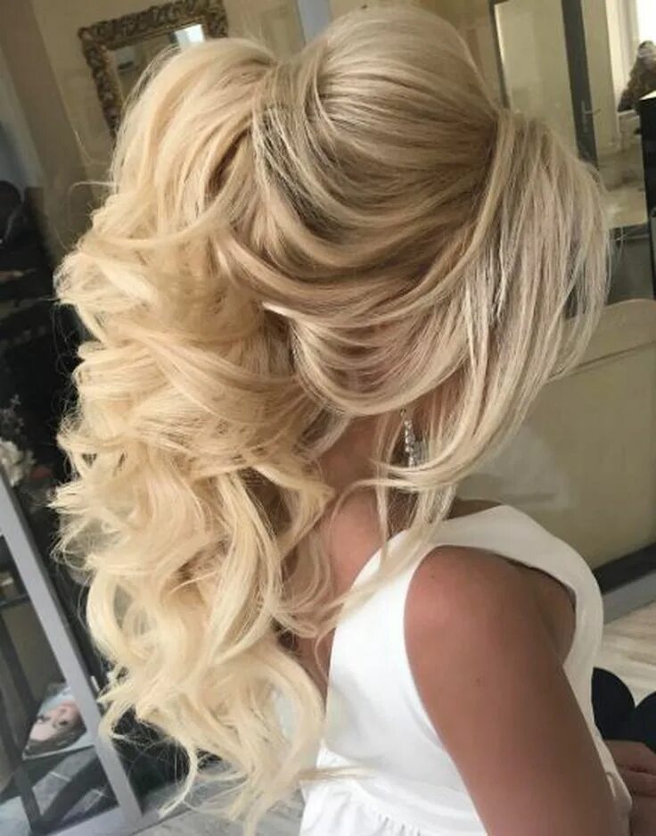 Прическа на длинные волосы блонд Pin by Erika Durga on hair Hair styles, Wedding hairstyles, Wedding hair inspira