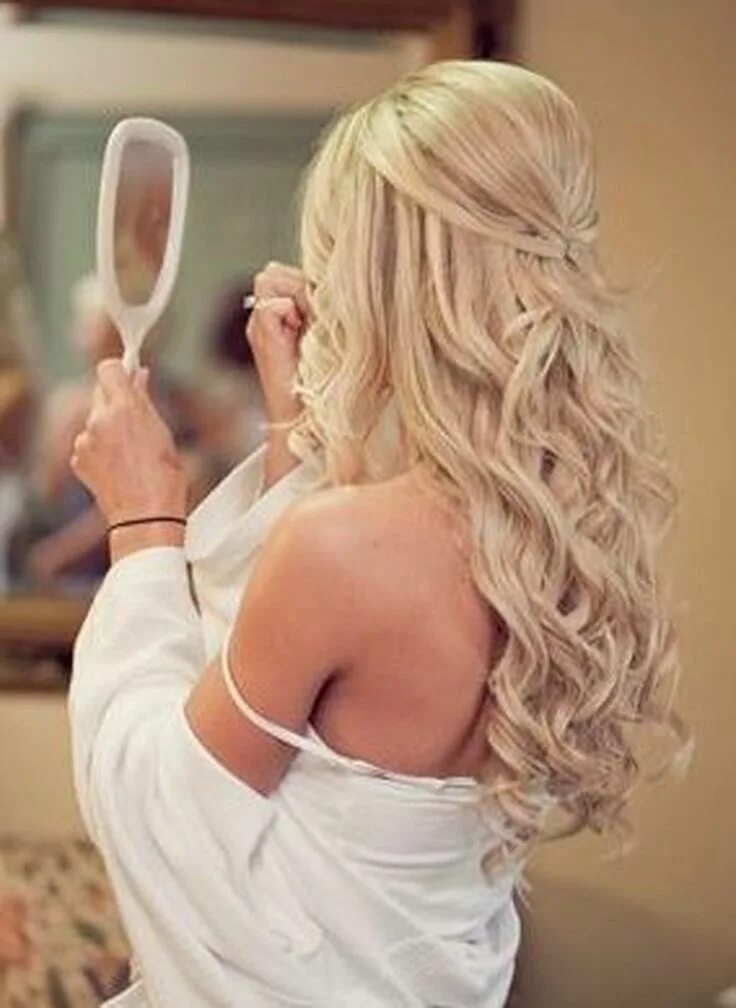 Прическа на длинные волосы блондинка 39 Elegant Bridal Hairstyles Ideas For Long Hair - TILEPENDANT Penteados, Pentea