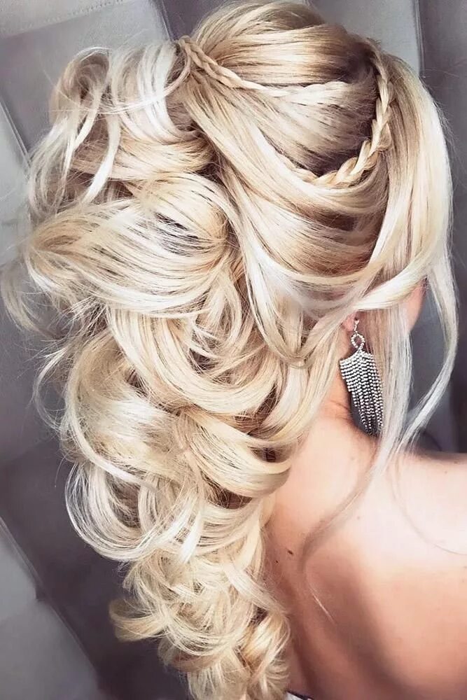 Прическа на длинные волосы блондинка Half Up Half Down Wedding Hairstyles: Top Looks + Expert Tips Long hair styles, 