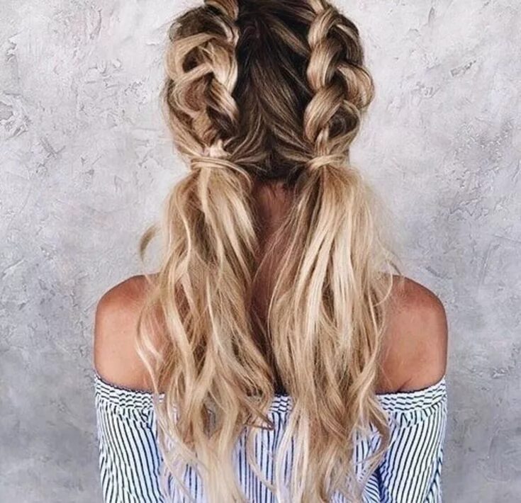 Прическа на длинные волосы девушке быстро Pin on Hair Long hair styles, Dutch braid hairstyles, Hair styles