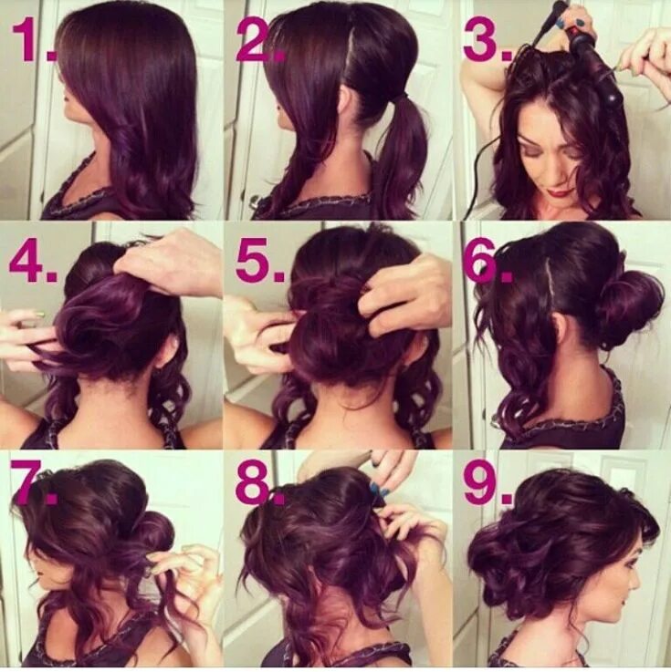 Прическа на длинные волосы фото пошагово 18 Cute Easy Hair Tutorials & DIY Hairstyles Shouldn't Miss - Hairstyles Weekly 