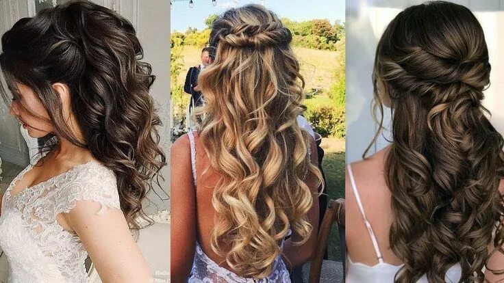 Прическа на длинные волосы на свадьбу гостье 12 Amazing Wedding Hairstyles Bridal Hairstyles For Long Hair #12 #Amazing #brid