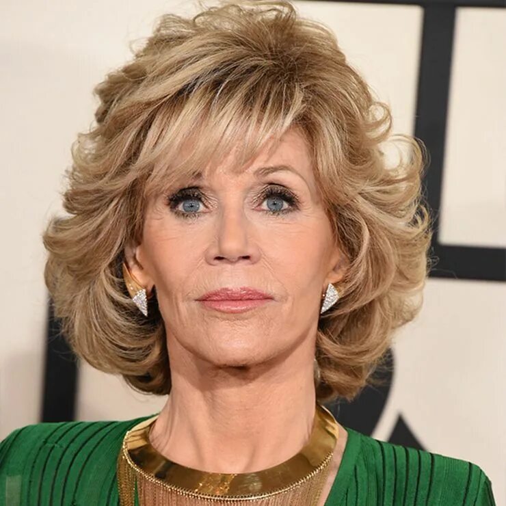 Прическа на длинные волосы пожилой женщине Prevention Jane fonda hairstyles, Hair cuts, Hair styles